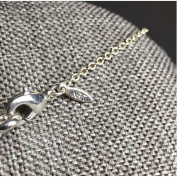 NRT Silver Rhinestone Necklace Barbie Pink Blue Green Yellow Retro Soft Girl - Picture 5 of 7